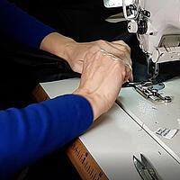 Sew the segments together