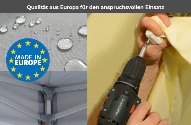 Carpas fabricadas en Europa