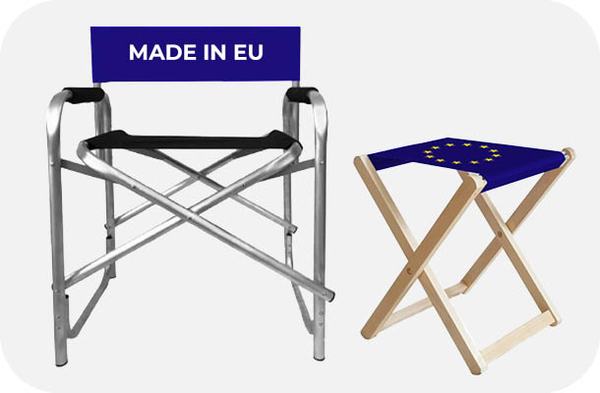 Customised director’s chairs from the EU