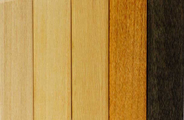 Different wood oil treatments