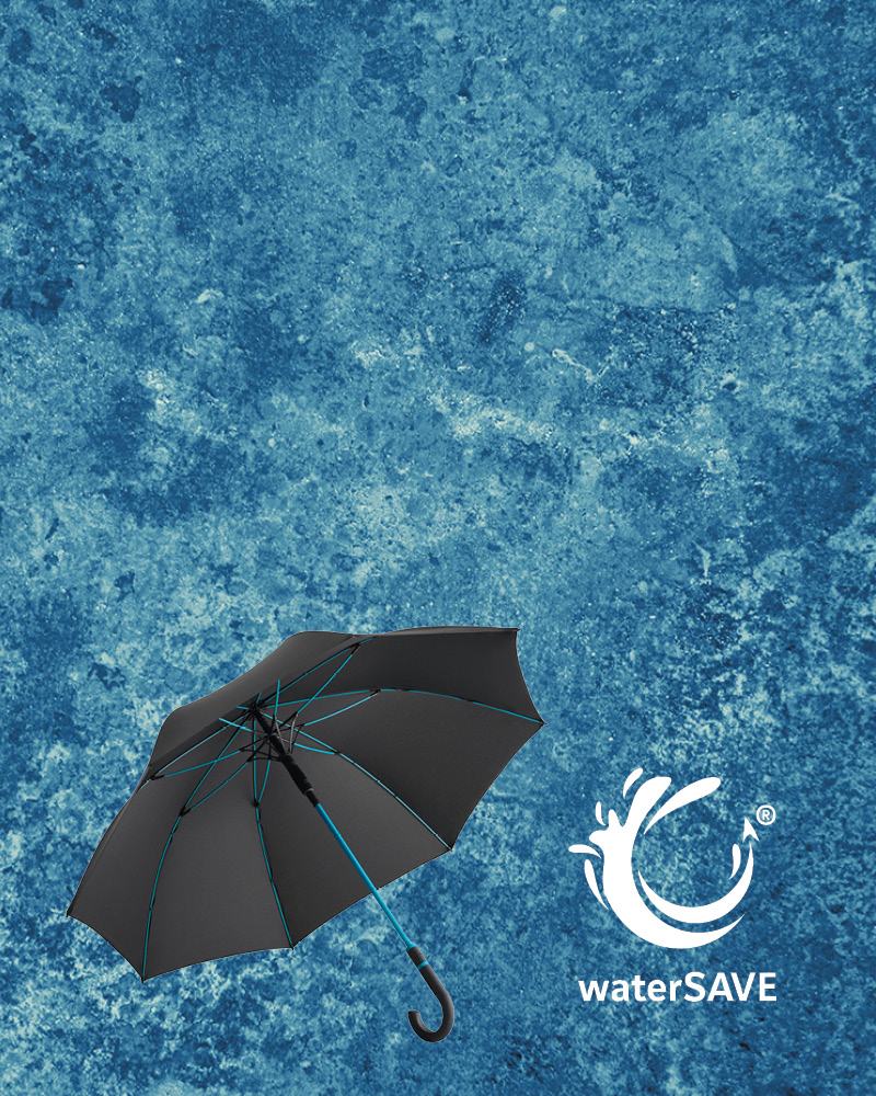 waterSAVE-Regenschirme der Marke FARE