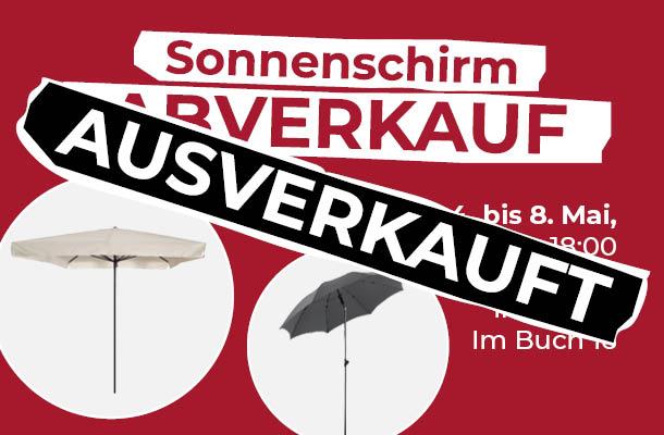AUSVERKAUFT - Sonnenschirm Abverkauf in Götzis