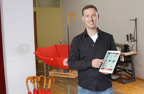Dal "riparatore di ombrelli" all'azienda di e-commerce