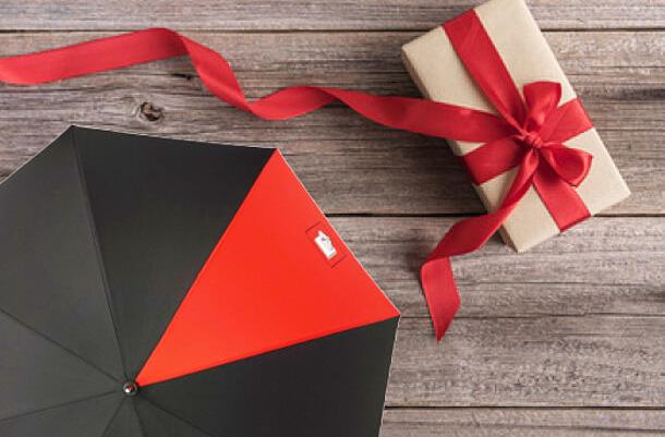 Ombrelli come articoli da regalo