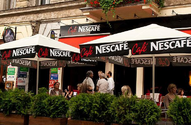 Ombrelloni da mercato